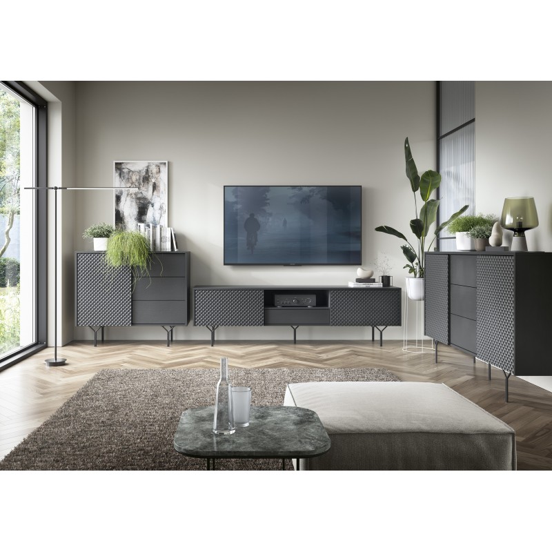 Raven Meuble Tv Au Style Moderne